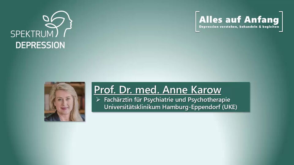 Prof. Dr. med. Anne Karow (Spektrum Depression 2026): Digitale Gesundheit und psychische Versorgung