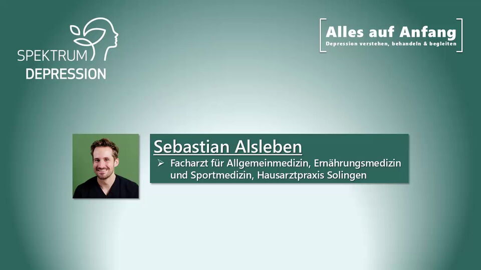 Sebastian Alsleben (Spektrum Depression 2026): Der digital informierte Patient in der Praxis